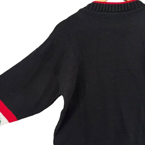 Vtg Nutcracker Ugly Christmas Sweater Womens Multicolor Tacky Pullover Sz 58 L - Picture 8 of 8